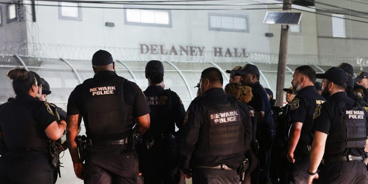 Undercover Cops Infiltrated Delaney Hall ICE Protest to Spy and Make Arrest